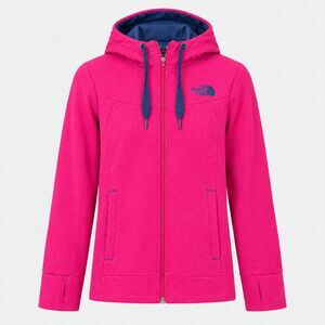 The North Face Hot Pink Lightweight Full-Zip Hoodie Small Activewear Outerwear